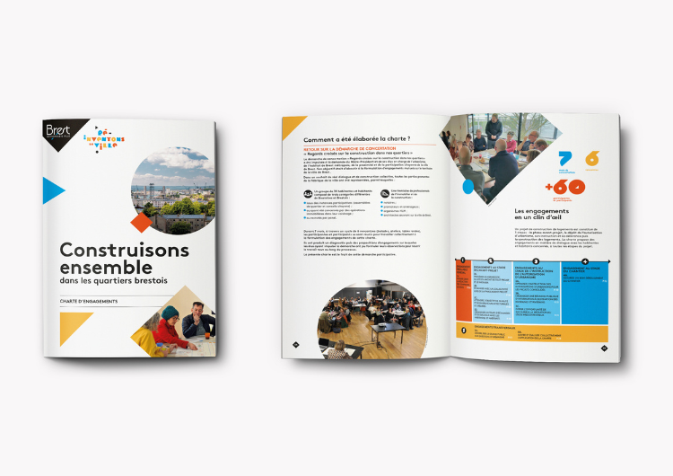 Mockup de la charte d'engagements