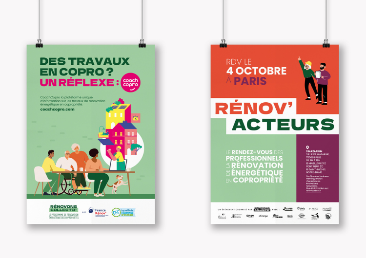Déclinaison de l’univers graphiques pour des événements annexes