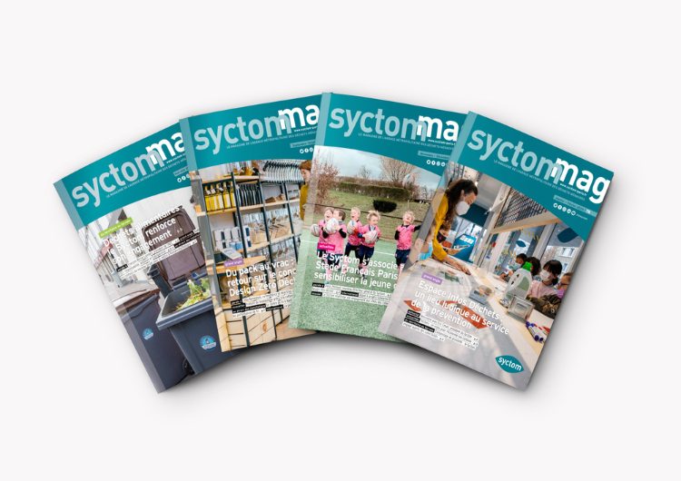 Rédaction et mise en page du Syctom Mag