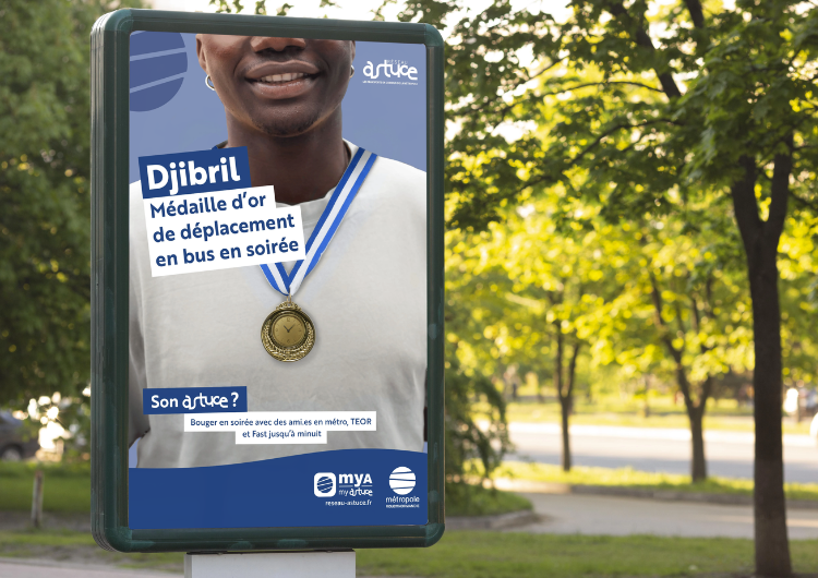 Mockup de la campagne