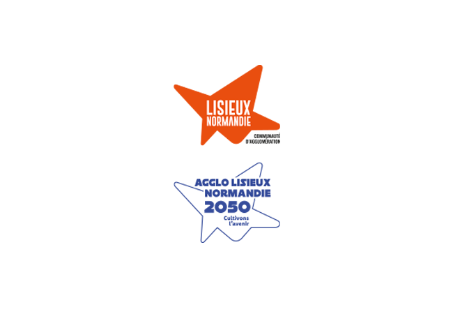 Logo de Lisieux Normandie + Logo du projet de territoire