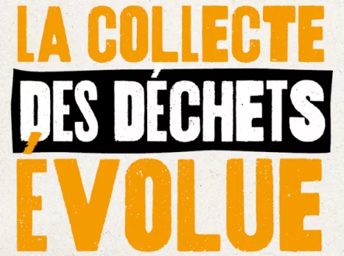 Identité visuelle de la campagne sur l'évolution de la collecte des déchets sur le territoire d'Est Ensemble