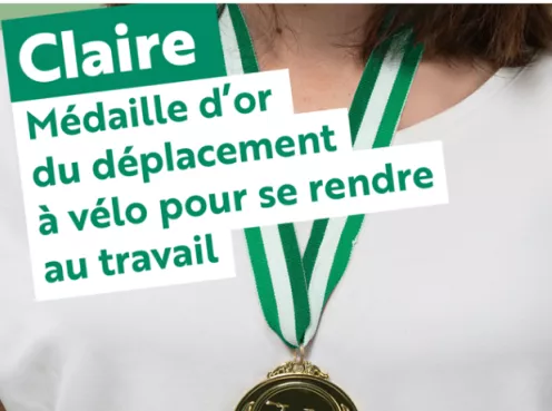 Affiche de la campagne mobilité réalisée pour Transdev Rouen